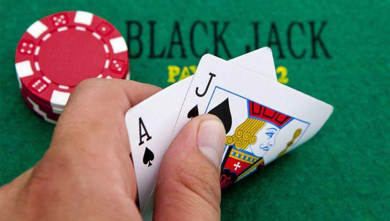 jetons cartes blackjack